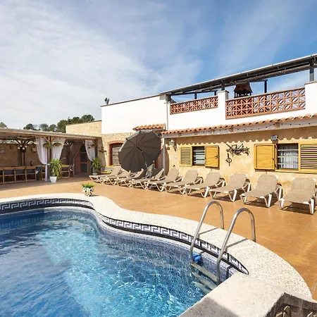 Villa Cal Ramon Con Piscina à Rubí Extérieur photo