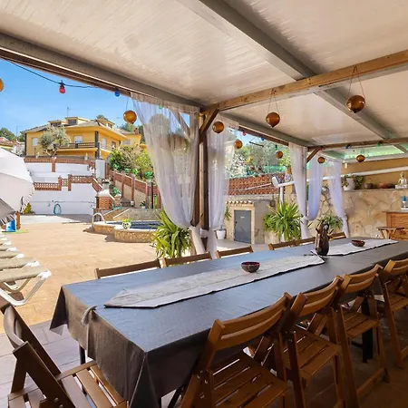 Villa Cal Ramon Con Piscina à Rubí Extérieur photo